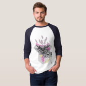Funky Fresh Arts Collage Grafisch T-shirt (Voorkant volledig)
