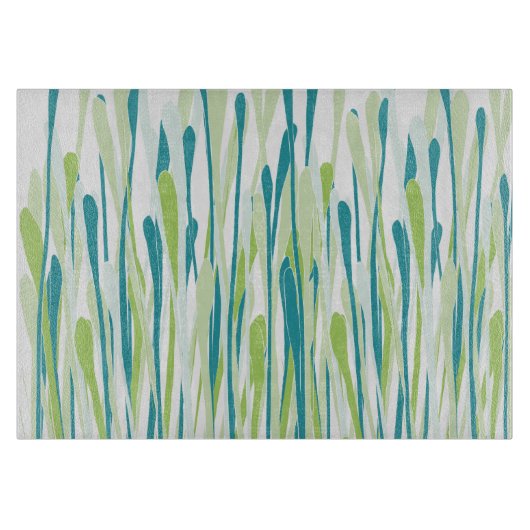 Funky Fresh Grasses Cutting Board Snijplank (Voorkant)