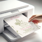 Funky Fris Uit de Markt Bruidsfeest Kaart