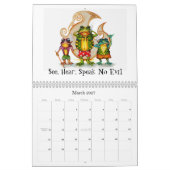 Funky Frog Art Calendar van Jeff Hoppis Kalender (Mar 2027)