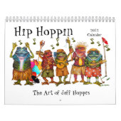 Funky Frog Art Calendar van Jeff Hoppis Kalender (Hoes)