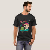 Funky Frog Skater T-shirt (Voorkant volledig)