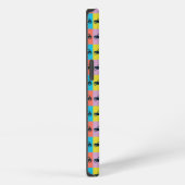 Funky Fun Checkerboard Mini Cooper iPhone Hoesje (Rechterkant)