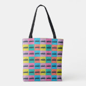 Funky Fun Checkerboard Mini Cooper Tote Bag (Achterkant)