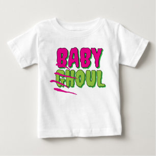 Funky Fun Ghoulishy Schattige 'Baby Ghoul' T - Shi