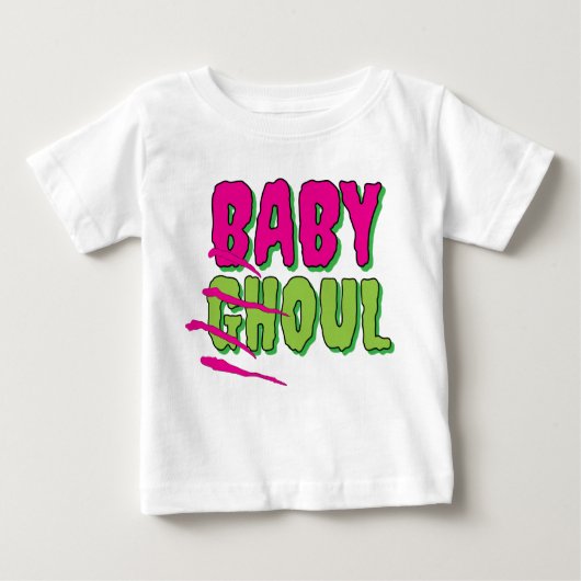 Funky Fun Ghoulishy Schattige 'Baby Ghoul' T - Shi (Voorkant)
