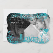 Funky Fun Photo Wedding Save the Date (Voorkant)