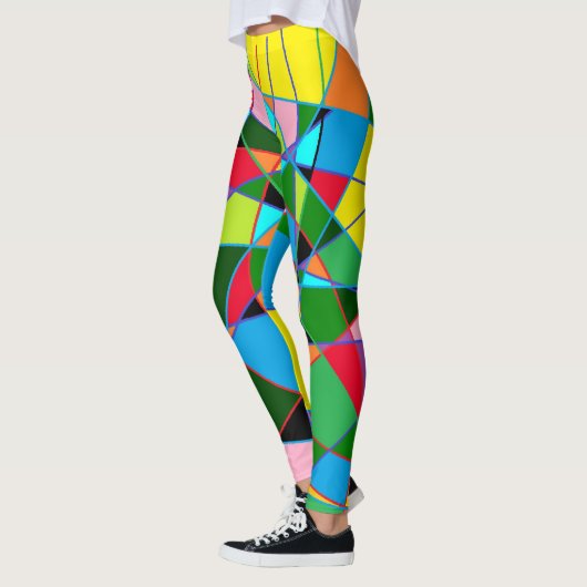 Funky fun show business style geweldig vet ontwerp leggings (Links)