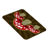 Funky Fungi-paddenstoelen Magneet (Rechterzijde)