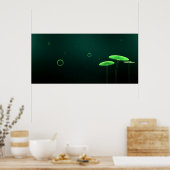 Funky Fungus Poster (Keuken)