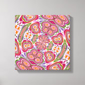 Funky Fungus: Psilocybe Cubensis Canvas Afdruk (Voorkant)