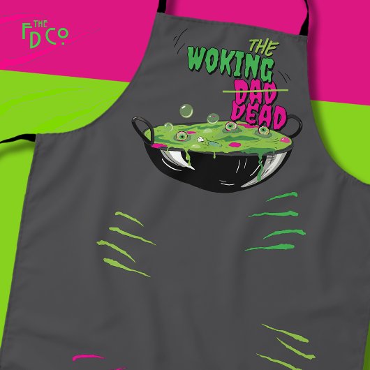Funky Funny Woking Dead Dad Pun Schort
