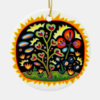 Funky Garden Keramisch Ornament