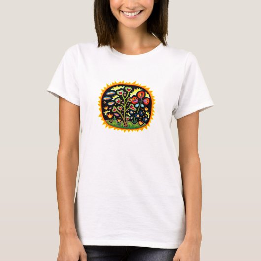 Funky Garden T-shirt (Voorkant)