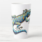 Funky Gecko Design  Latte Mok (Voorkant)
