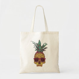 Funky Geek Cool Pineappel Punk Tote Bag