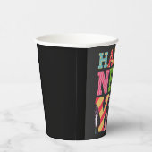 Funky gelukkig nieuwjaar papieren bekers (Rechts)