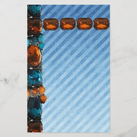 Funky Gem & Jewel Set briefpapier (Voorkant)