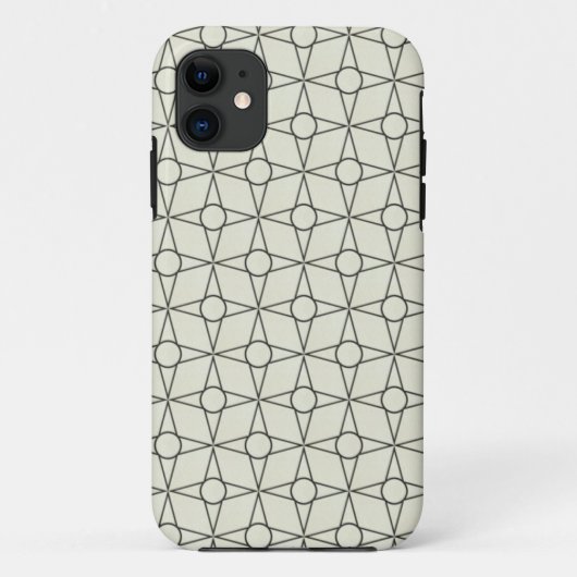 Funky Geometric BT iPhone 5 Hoesje, Ivory Case-Mate iPhone Case (Achterkant)