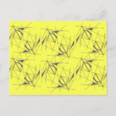 Funky geometrisch patroon briefkaart (Voorkant)