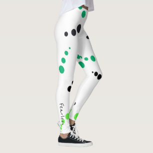 Funky Geometrische Abstracte Kunst Onverschrokken  Leggings