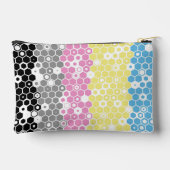 Funky Geometrische Mod Abstracte Polygender Pride Etui (Achterkant)