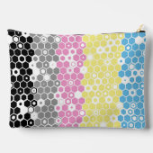 Funky Geometrische Mod Abstracte Polygender Pride Etui (Achterkant)