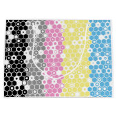 Funky Geometrische Mod Abstracte Polygender Pride  Groot Cadeauzakje (Voorkant)