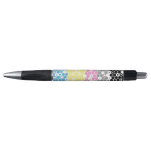 Funky Geometrische Mod Abstracte Polygender Pride Pen