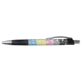 Funky Geometrische Mod Abstracte Polygender Pride Pen (Bovenkant)