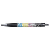 Funky Geometrische Mod Abstracte Polygender Pride Pen (Achterkant)