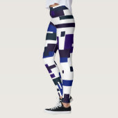 Funky Geometry Abstracte Art Fearless Leggings (Links)