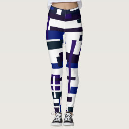 Funky Geometry Abstracte Art Fearless Leggings