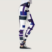 Funky Geometry Abstracte Art Fearless Leggings (Rechts)