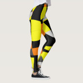 Funky Geometry Abstracte Art Sport Leggings (Rechts)