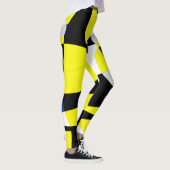 Funky Geometry Abstracte Art Sport Leggings (Rechts)