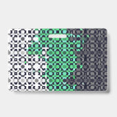 Funky Gepixeliseerde Aanpasbare Neutrois Pride Vla Badge (Achterkant)