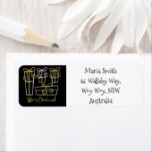 Funky geschenkdoos etiket (Insitu)