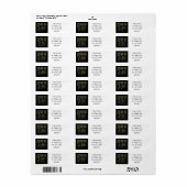 Funky geschenkdoos etiket (Full Sheet)