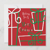 Funky geschenkdoos kaart (Voorkant)