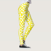 Funky gestippelde streepjes in vet leggings (Rechts)