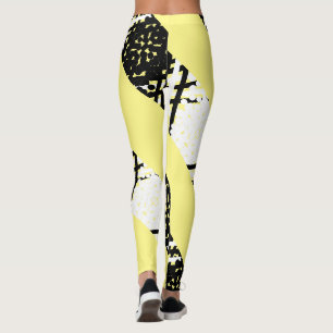 Funky gestippelde streepjes in vette legging