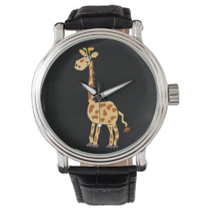 Funky Giraffe Art Watch Horloge