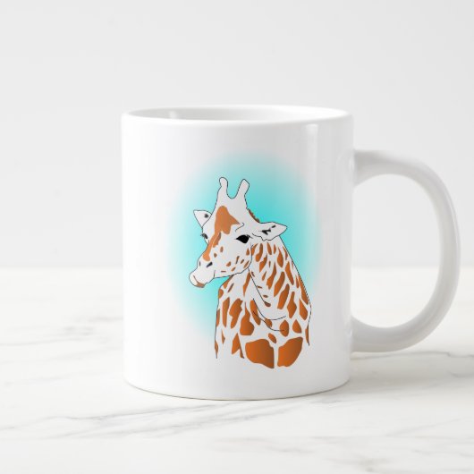 Funky giraffe liefhebbers mok (Rechts)