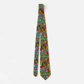 Funky Glas-in-Lood Charme Stropdas (Achterkant)