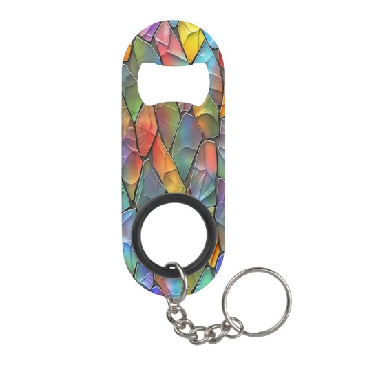 Funky Glas in lood Magic Mini Flessenopener (Achterkant)