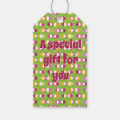 Funky Gnome Gift Label Cadeaulabel (Voorkant)