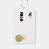 Funky Gnome Gift Label Cadeaulabel (Achterkant)