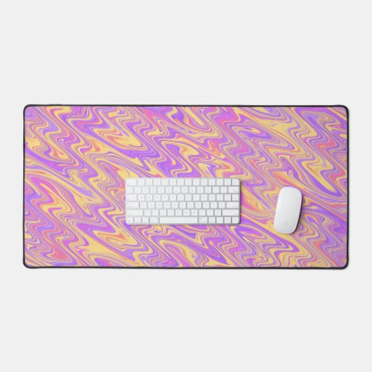 Funky golven bureaumat (Keyboard & Muis)