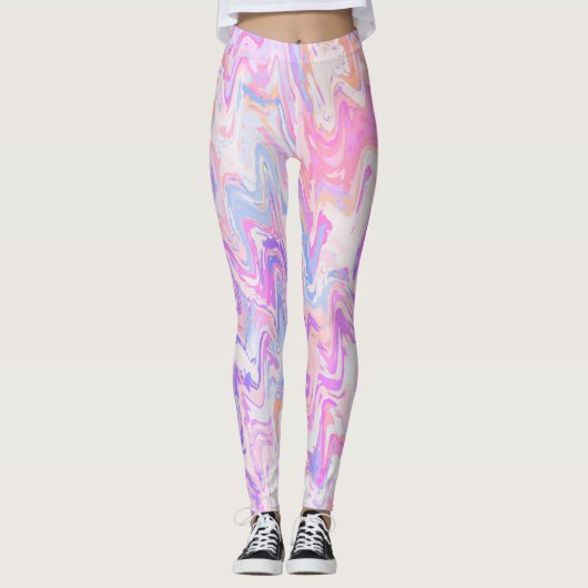 Funky Golven Leggings (Voorkant)
